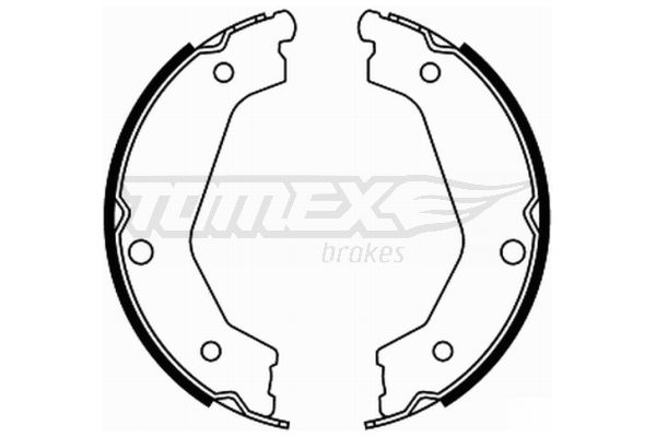 TOMEX BRAKES Piduriklotside komplekt TX 21-88